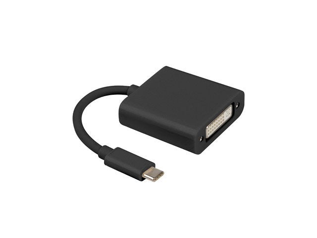 Lanberg Adaptador Usb Tipo-C (M) -Dvi (F) 15cm Black