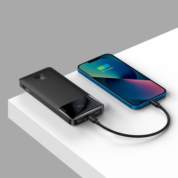 EAN 6932172618254 - Baseus Bipow Polímero de litio 10000 mAh Negro imagen 3