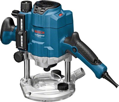 EAN 3165140690065 - Bosch GOF 1250 CE Negro, Azul 24000 RPM 1250 W imagen 1