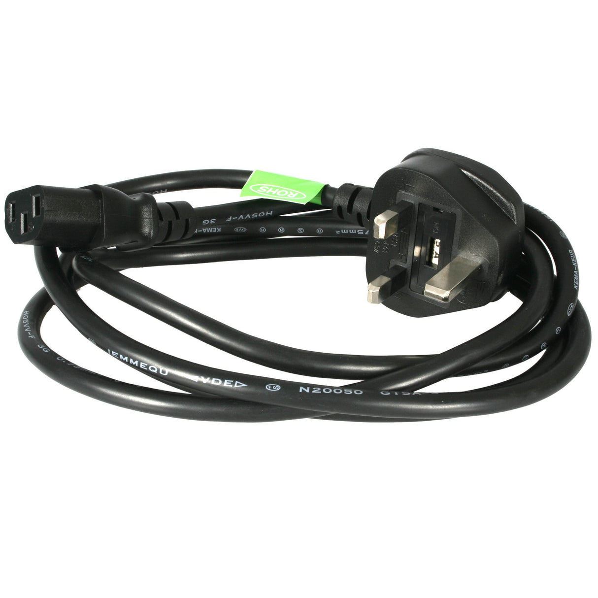 EAN 0065030777230 - StarTech.com PXT101UK cable de transmisión Negro C13 acoplador imagen 4