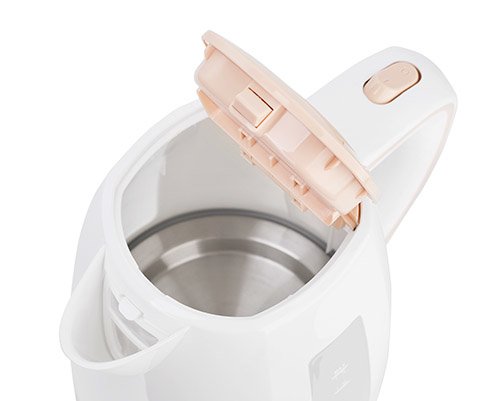 Hervidor De Agua Adler Ad 1264 1,7 L Avellana, Blanco 2200 W