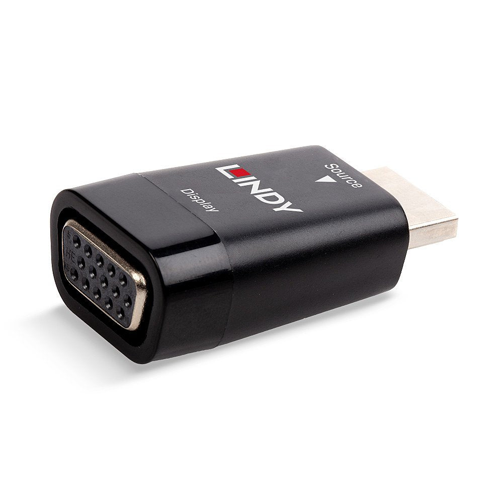 EAN 4002888381949 - Lindy 38194 cambiador de género para cable HDMI Type A (Standard) VGA Negro imagen 1