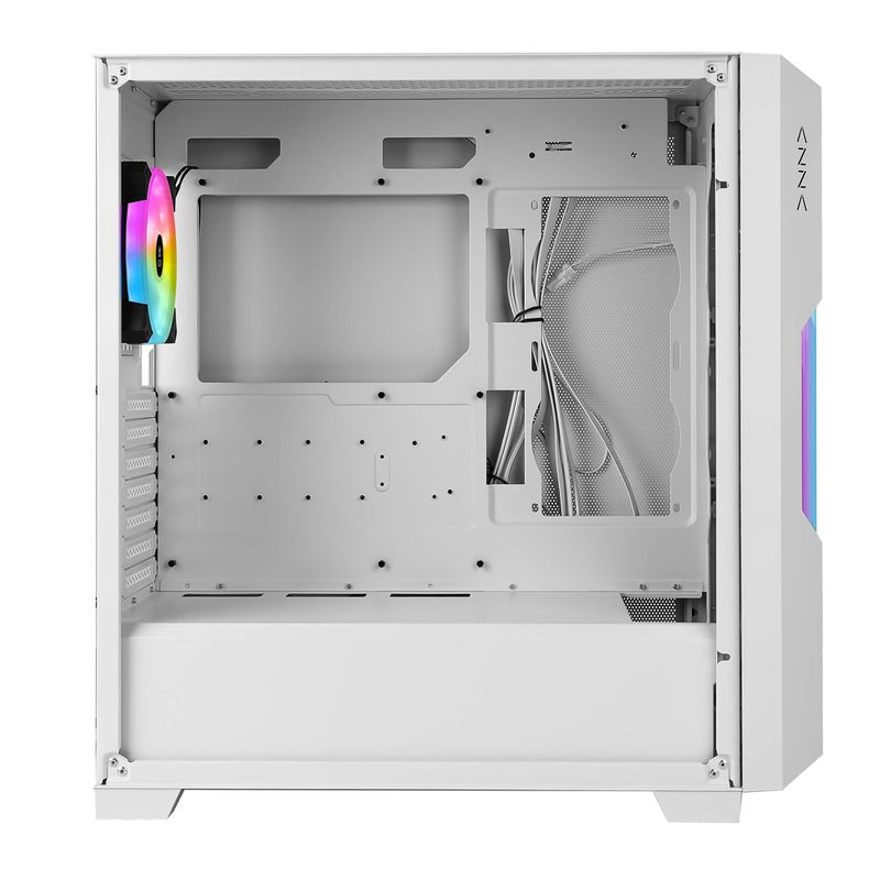 Azza Guardian 520wg Gaming Miditower Weiss Rgb Glassgitter Retail
