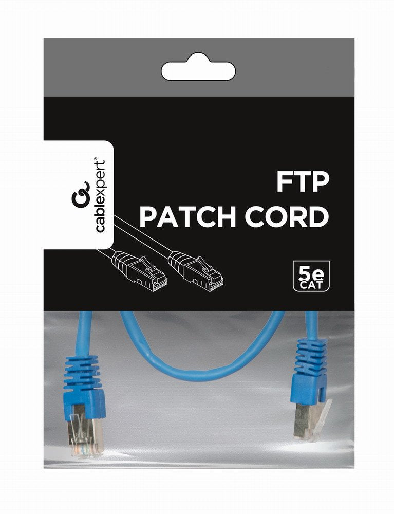 EAN 8716309051965 - Gembird PP22-0.5M/B cable de red Azul 0,5 m Cat5e imagen 5