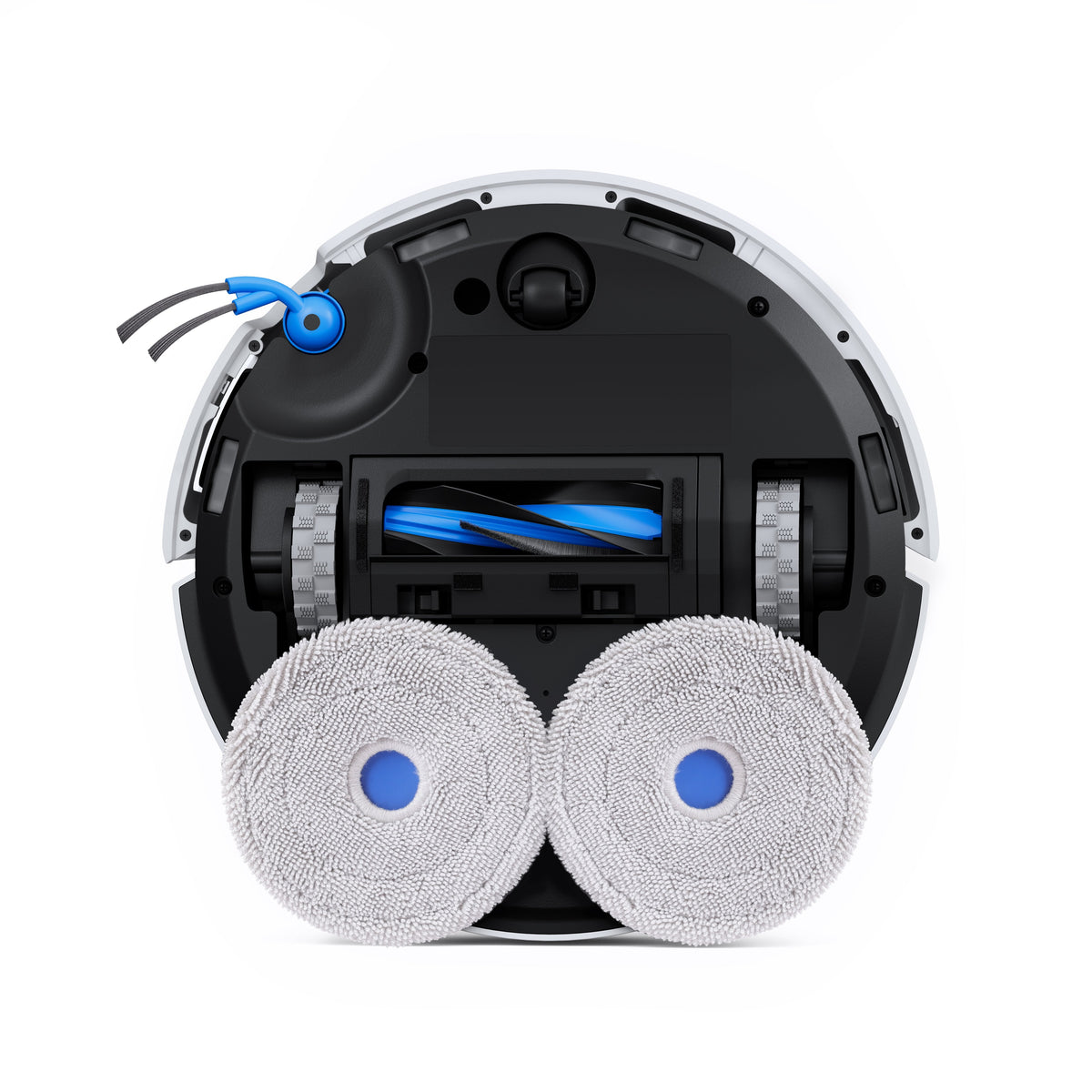 Ecovacs Deebot Mini 2 Vacuum Cleaner,Robot,Wet&Dry,Compact Design,White+Auto-Empty Station