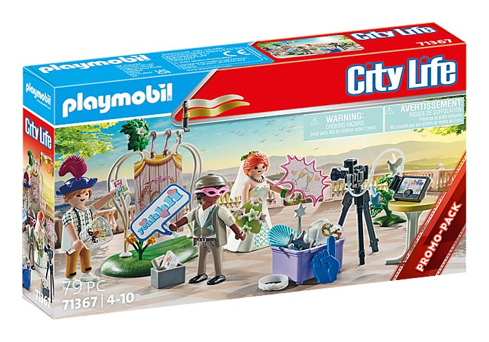 Playmobil 71367 City Life Caja De Fotos De Boda
