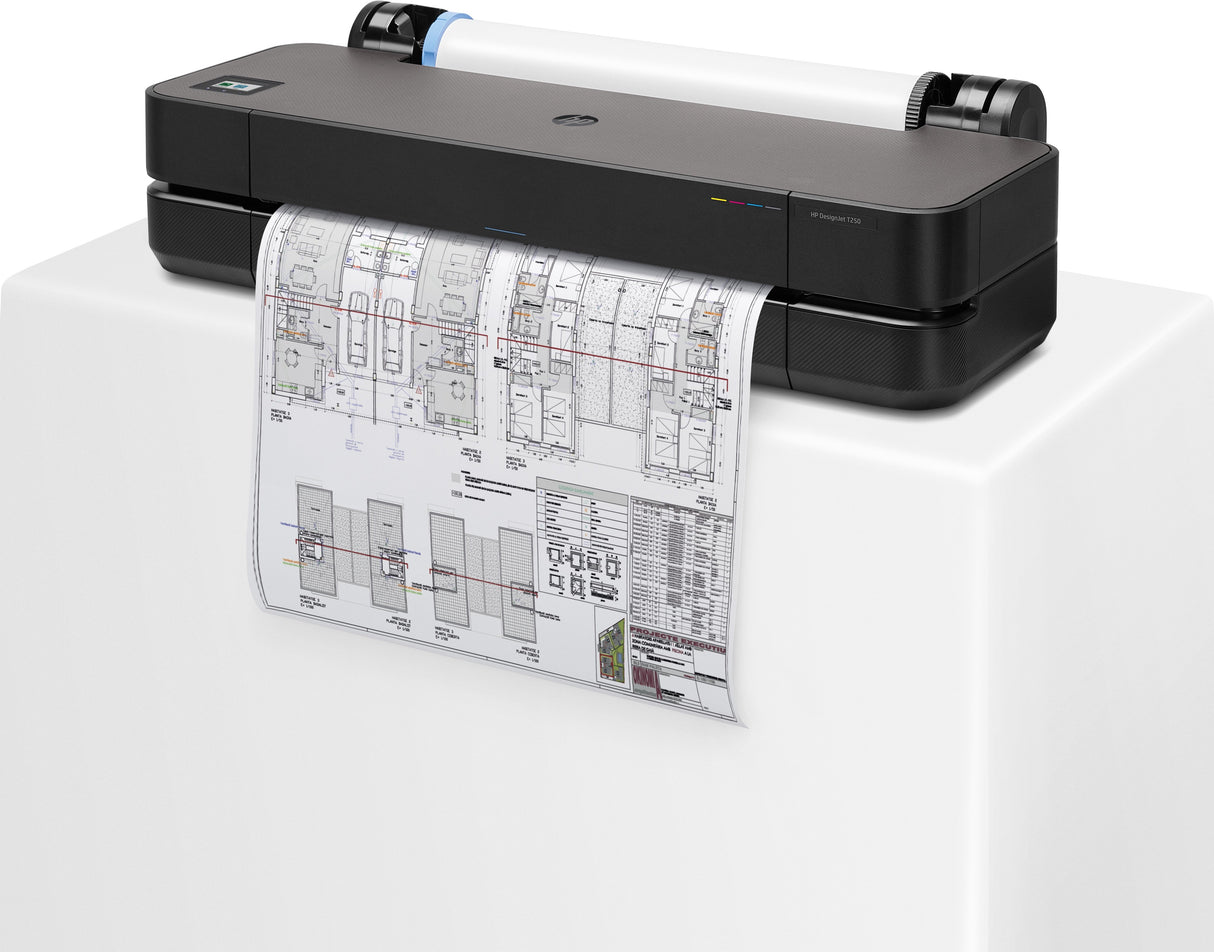 EAN 0194850019845 - HP Designjet T250 24-in Printer impresora de gran formato Wifi Inyección de tinta térmica Color 2400 x 12 imagen 4