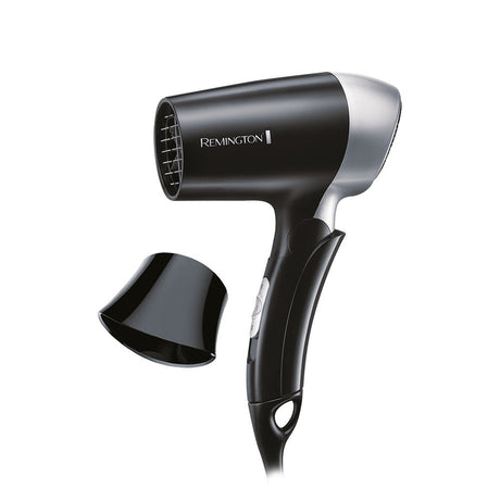 EAN 4008496750016 - Remington D2400 secador 1400 W Negro, Plata imagen 1