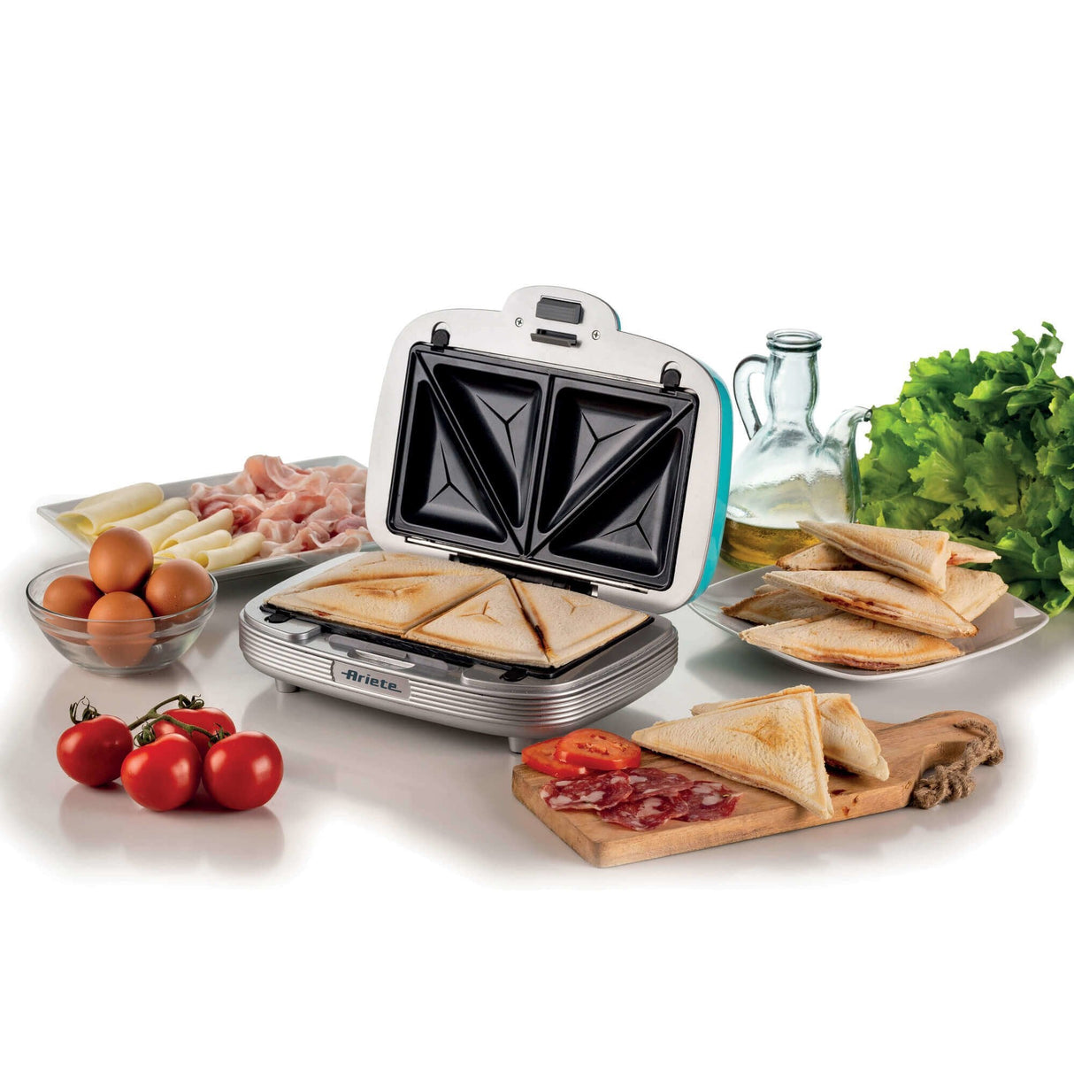 Sandwichera Ariete 1972 2 Barquillo(S) 700 W Azul