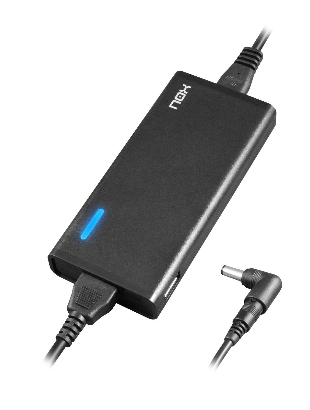 Nox Cargador Universal Port 65w Automatico Para Notebook / 10 Conectores / Toma Usb Nxpwr65nb