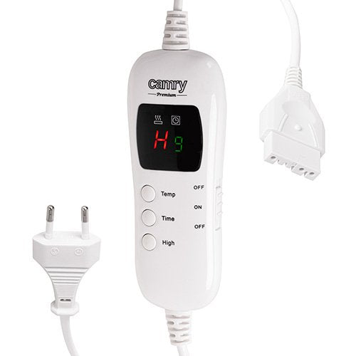 EAN 5903887806343 - Camry Premium CR 7434 manta eléctrica y almohadilla 120 W Gris Vellón imagen 4