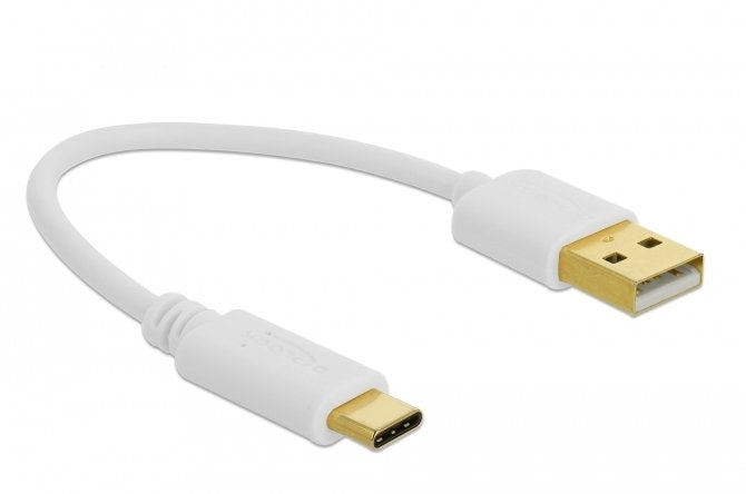 Delock Adaptador Usb2.0 -> Usb Type-C 15cm Blanco