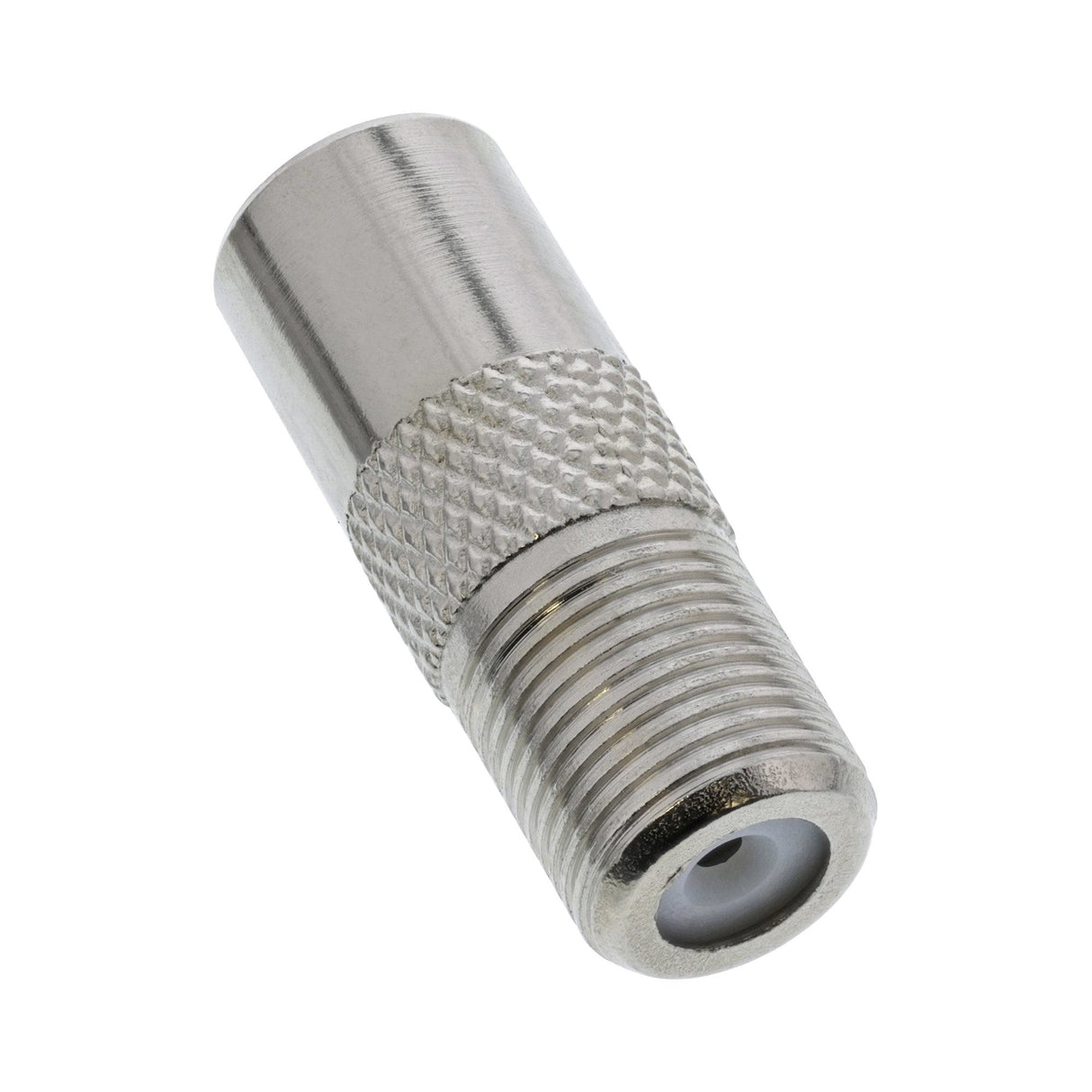 Adaptador Coaxial Inline Antena Iec Macho A F-Plug Hembra