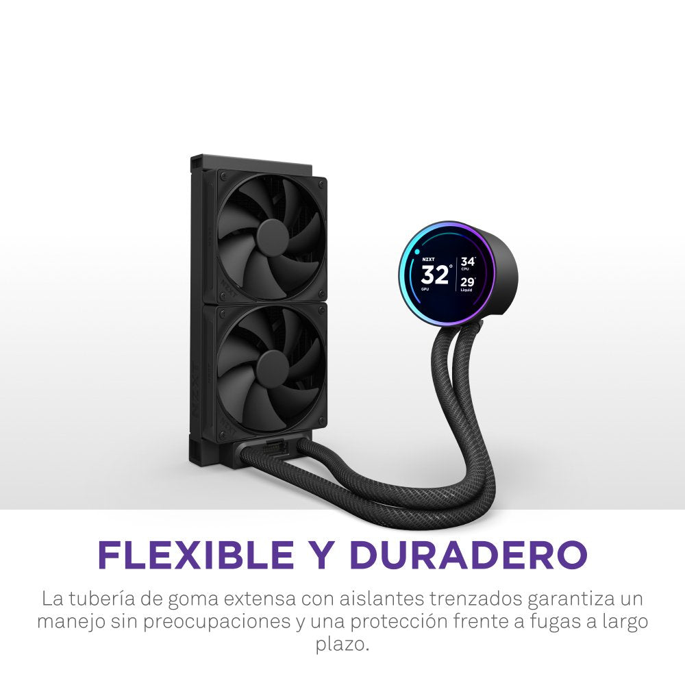 EAN 5056547204116 - NZXT Kraken Elite 240 Procesador Sistema de refrigeración líquida todo en uno 12 cm Negro 1 pieza(s) imagen 14