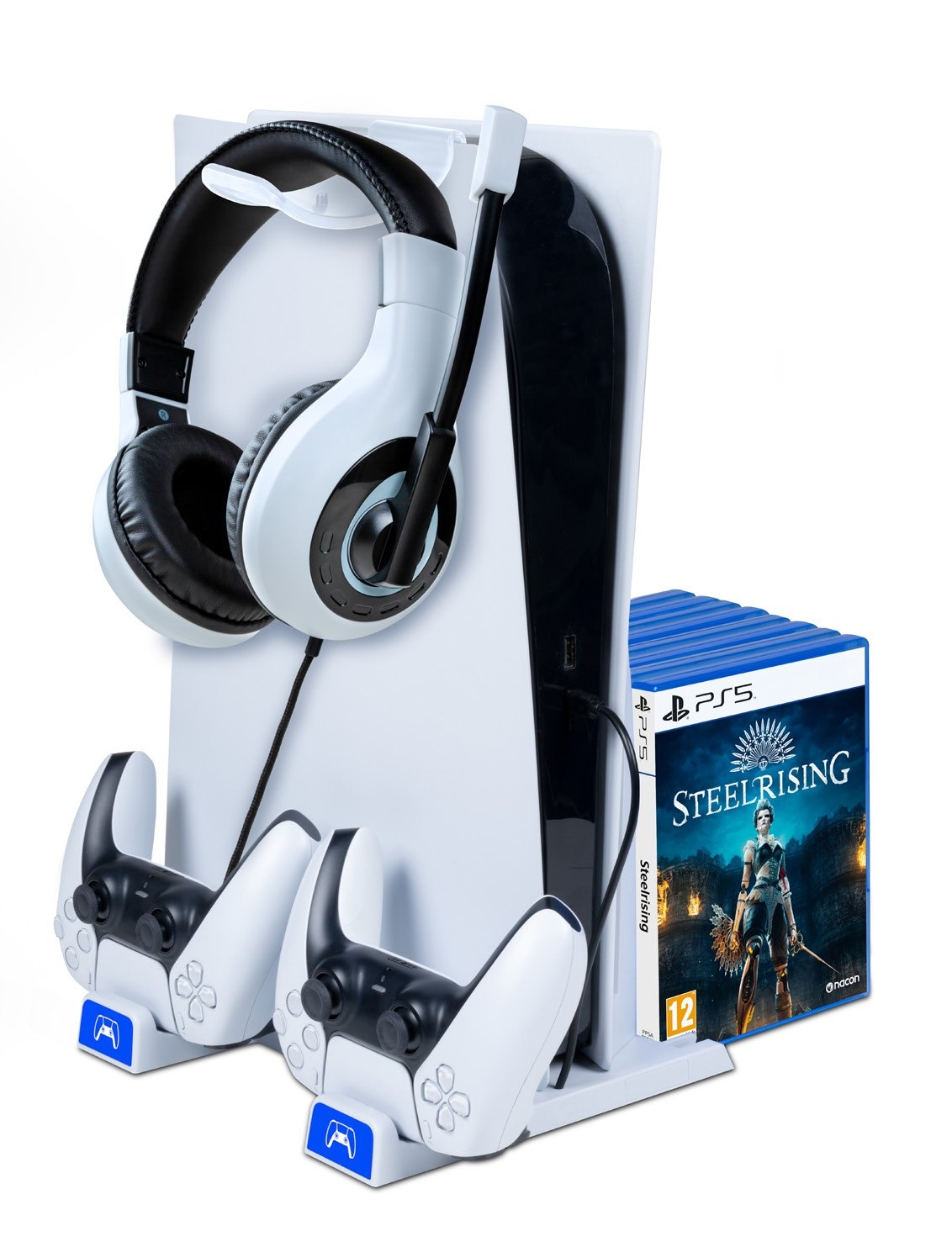EAN 3665962024975 - Bigben Interactive PS5SCHARGESTAND accesorio y piza de videoconsola Sistema de carga imagen 1