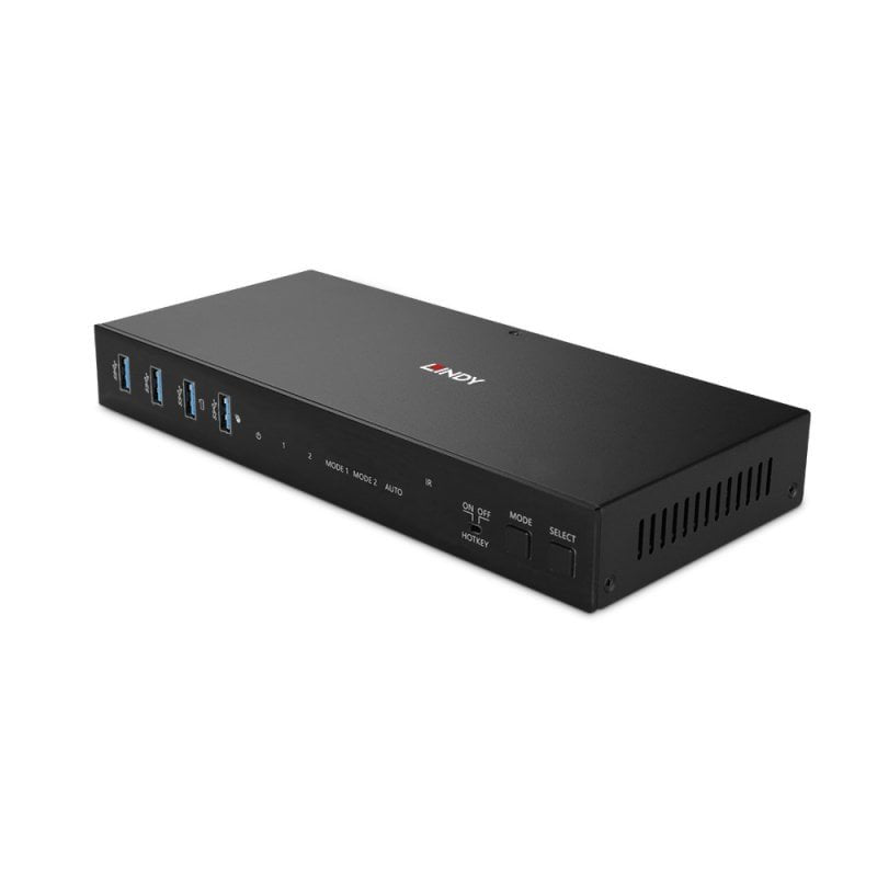 EAN 4002888393140 - Lindy 39314 interruptor KVM Negro imagen 1