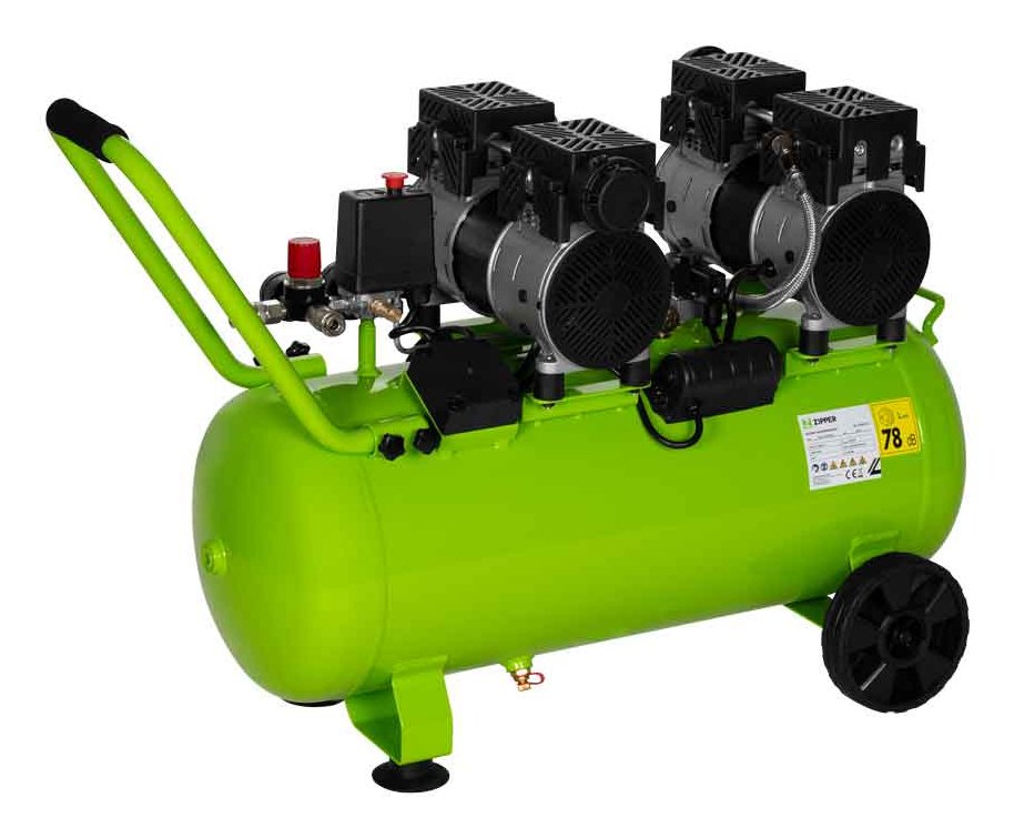 Zipper Zi-Com50si Compresor De Aire 1500 W 252 L/Min Corriente Alterna