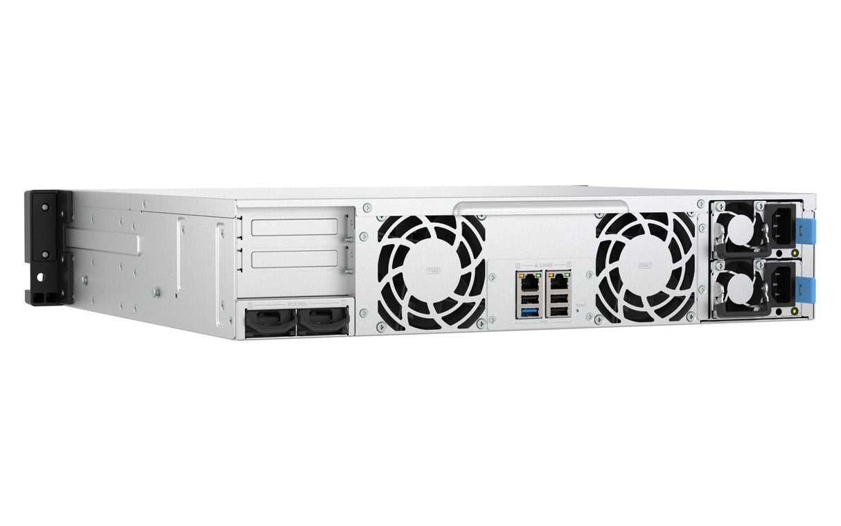 Qnap Ts-H1465u Servidor Nas 12 Compartimentos Sata 6gb/S Ram 16 Gb Gigabit Ethernet / 2.5 Gigabit Ethernet / 10 Gigabit Ethernet