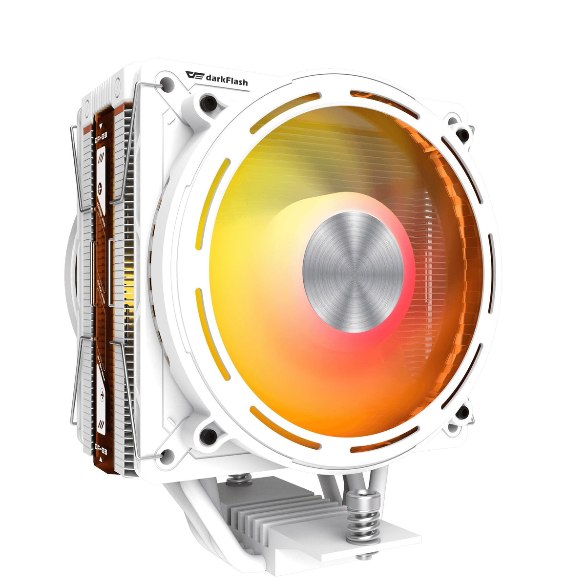 Ventilador Universal Explore E400 Plus A-Rgb Blanco Darkflash Ventilador De 120 Mm / Argb / 230 W Tdp / 1851/1700/1200/115x Y Amd Am5/Am4