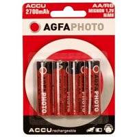 Pila Recargable Agfaphoto Nimh Mignon Aa 2300 Mah Pack 4 Batería