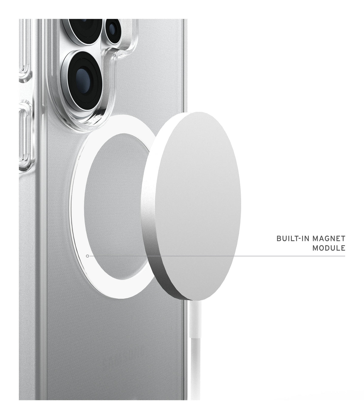 Funda Uag Scout Clear Hielo Samsung Galaxy S26 Ultra Blanco
