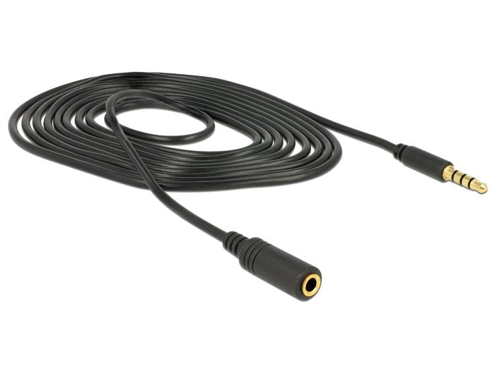 EAN 4043619846672 - DeLOCK 84667 cable de audio 2 m 3,5mm Negro imagen 2