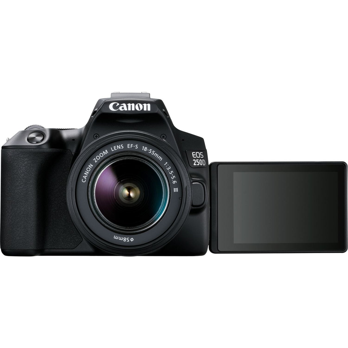 Canon Eos 250d Kit 18-55 Mm Dc Iii, Negro 3454c009aa