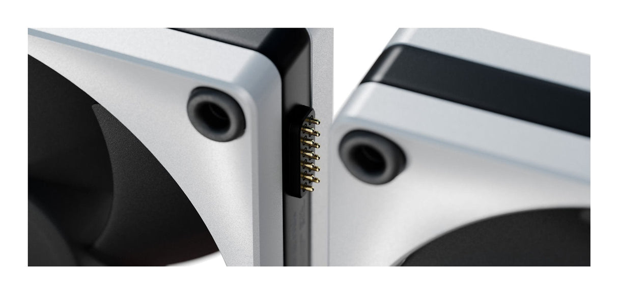 EAN 1220000350663 - HYTE THICC FP12 Carcasa del ordenador Ventilador 12 cm Negro, Blanco 3 pieza(s) imagen 8