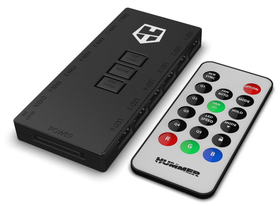 Nox Hummer R-Hub Controlador Argb Led/Ref.