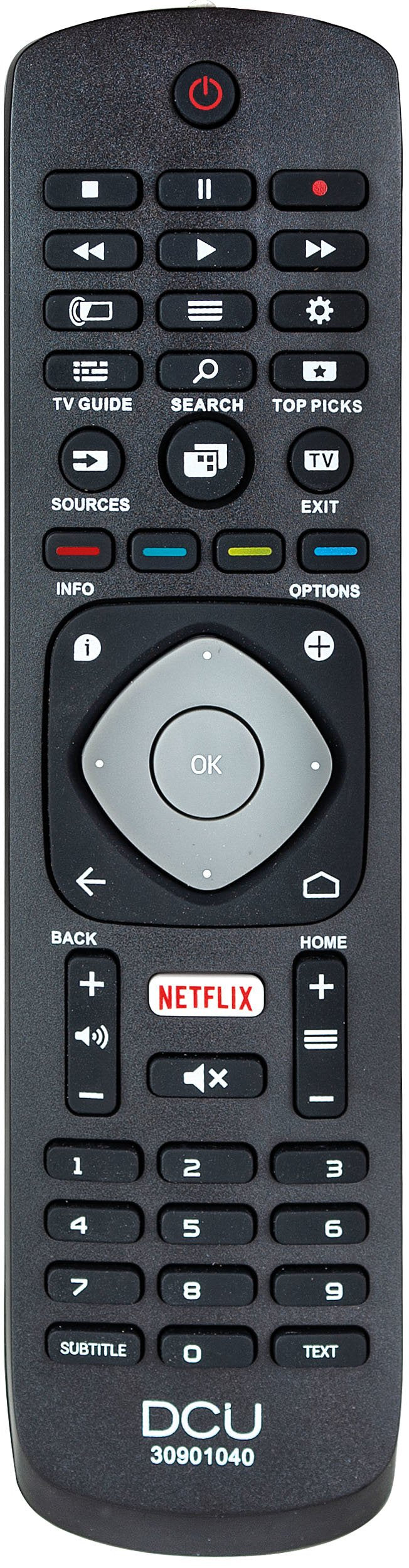 Dcu 30901040 Mando A Distancia Universal Para Televisores Philips Lcd/Led
