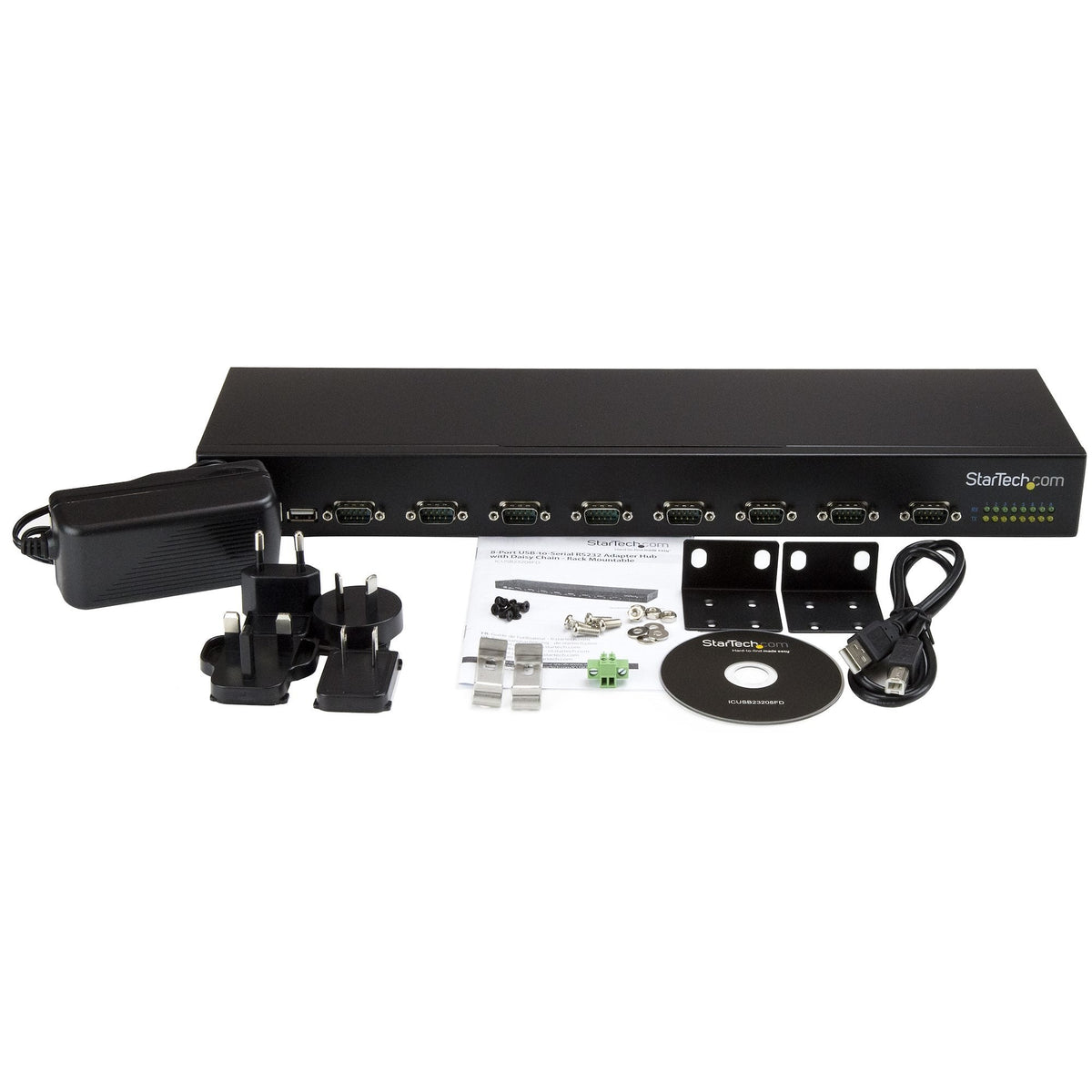 Startech.Com Hub Concentrador Usb De 8 Puertos Serie
