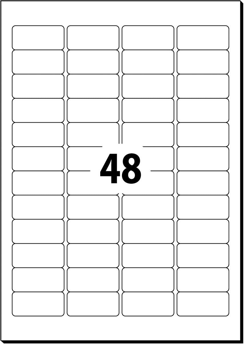 Sigel Etiquetas De Dirección La315 Blanco 45,7 X 21,2 Mm