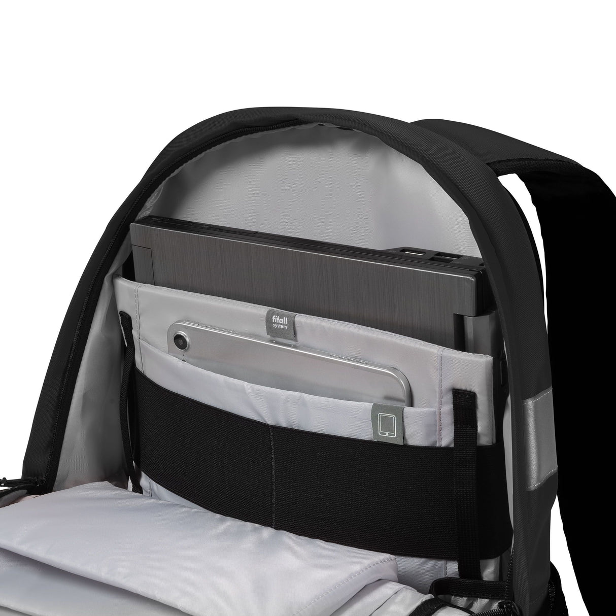 EAN 7640239422278 - DICOTA Hi-Vis V2 mochila Mochila de senderismo Negro Tereftalato de polietileno (PET), Termoplástico de p imagen 6