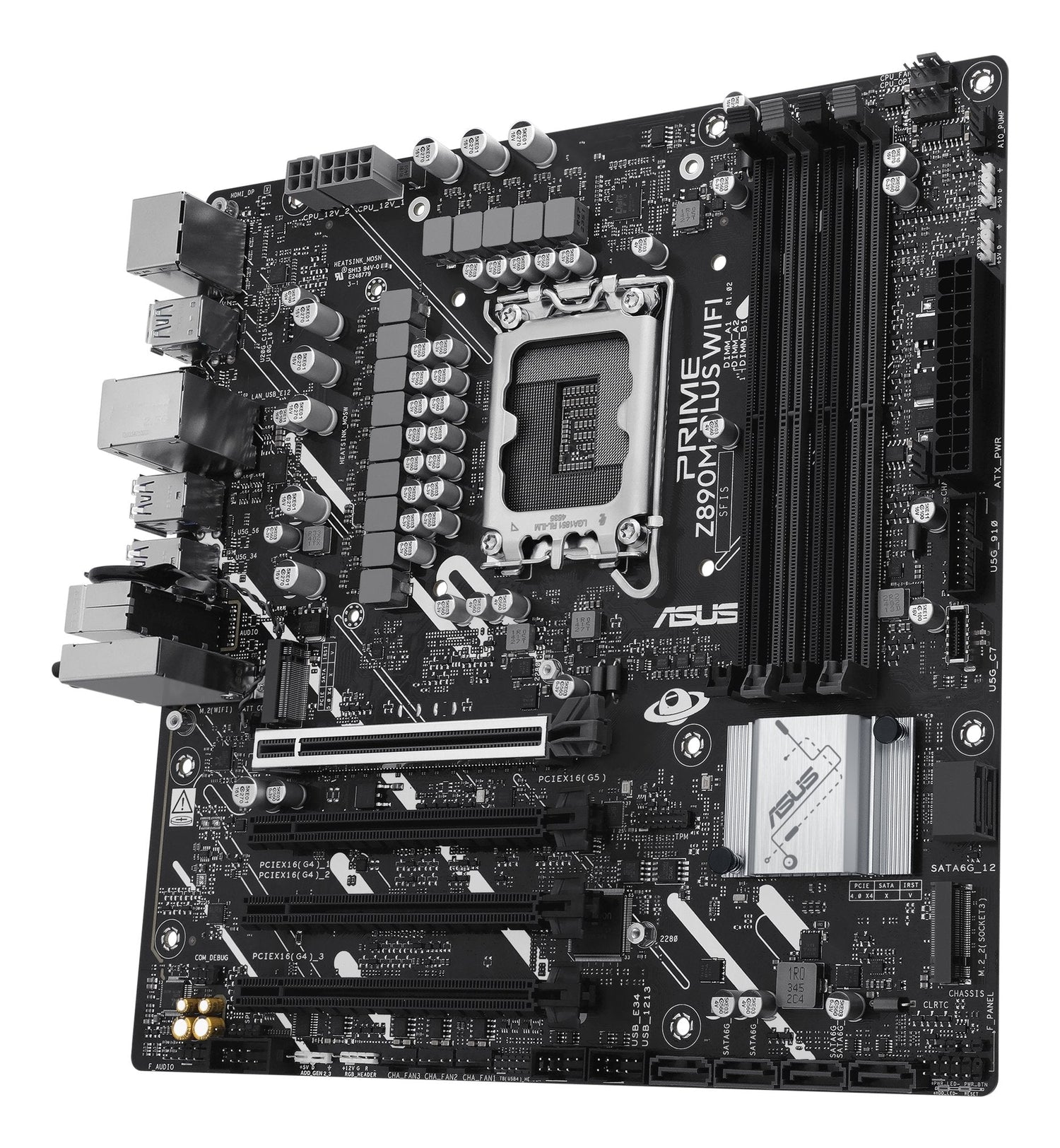 Asus Prime Z890m-Plus Wifi Intel Z890 Lga 1851 (Socket V1) Micro Atx