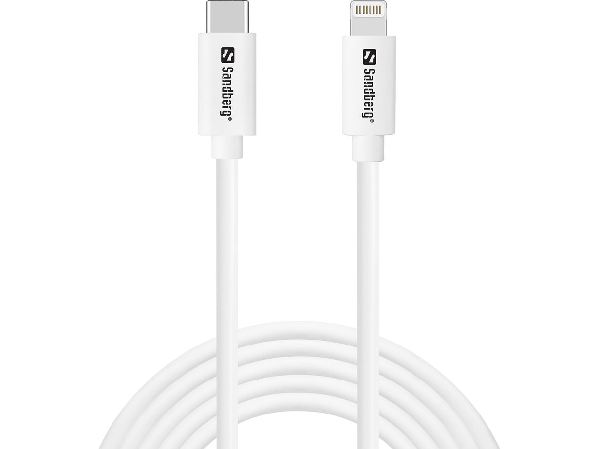 EAN 5705730136597 - Sandberg 136-59 cable de conector Lightning 2 m Blanco imagen 1