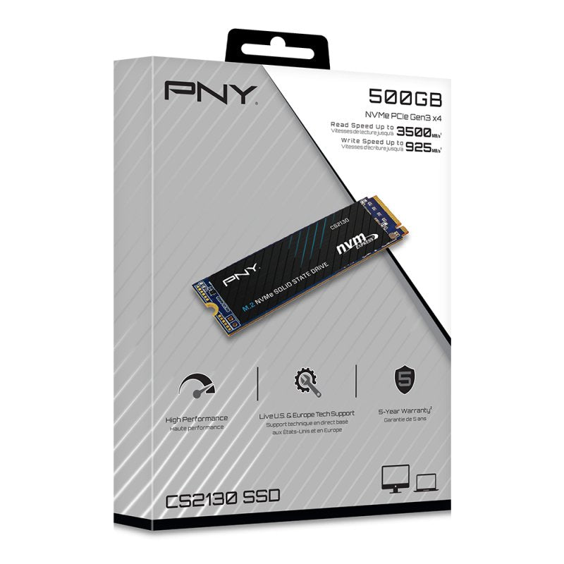 EAN 0751492636689 - PNY CS2130 500 GB M.2 PCI Express 3.0 NVMe 3D NAND imagen 4
