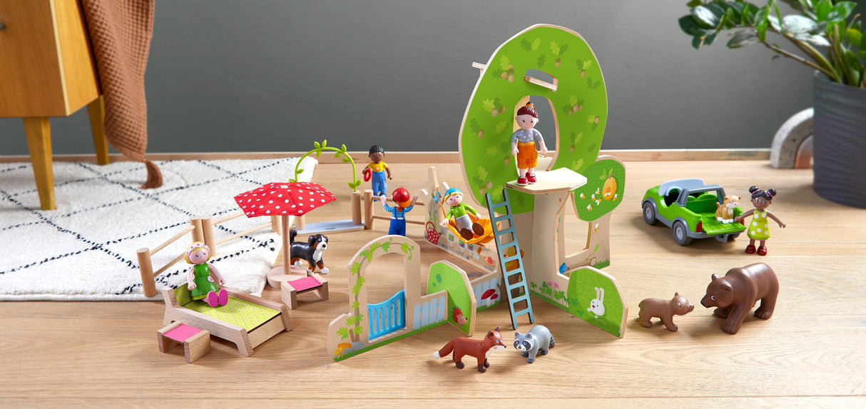 Haba Little Friends - Juego De Jardín Y Bosque, Telón De Fondo 1306716001