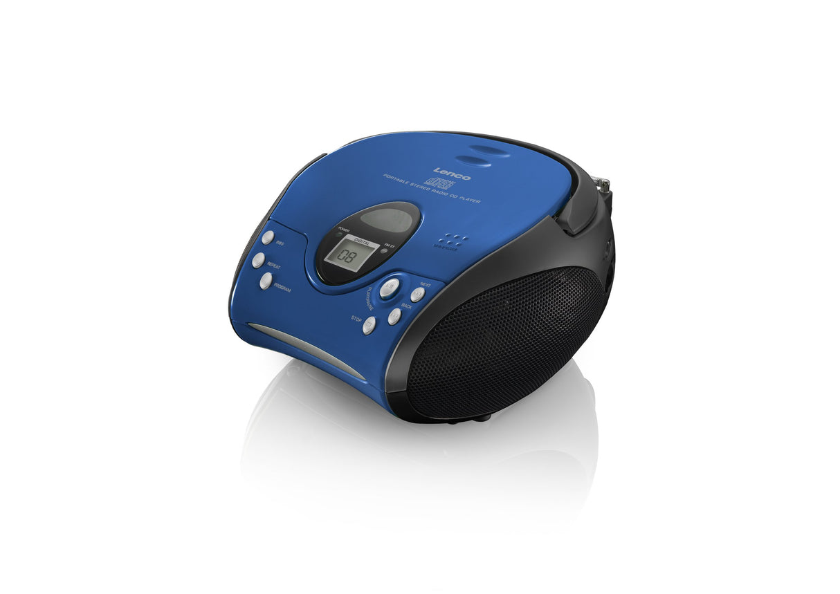 EAN 8711902028055 - Lenco SCD-24 Digital FM Negro, Azul imagen 1