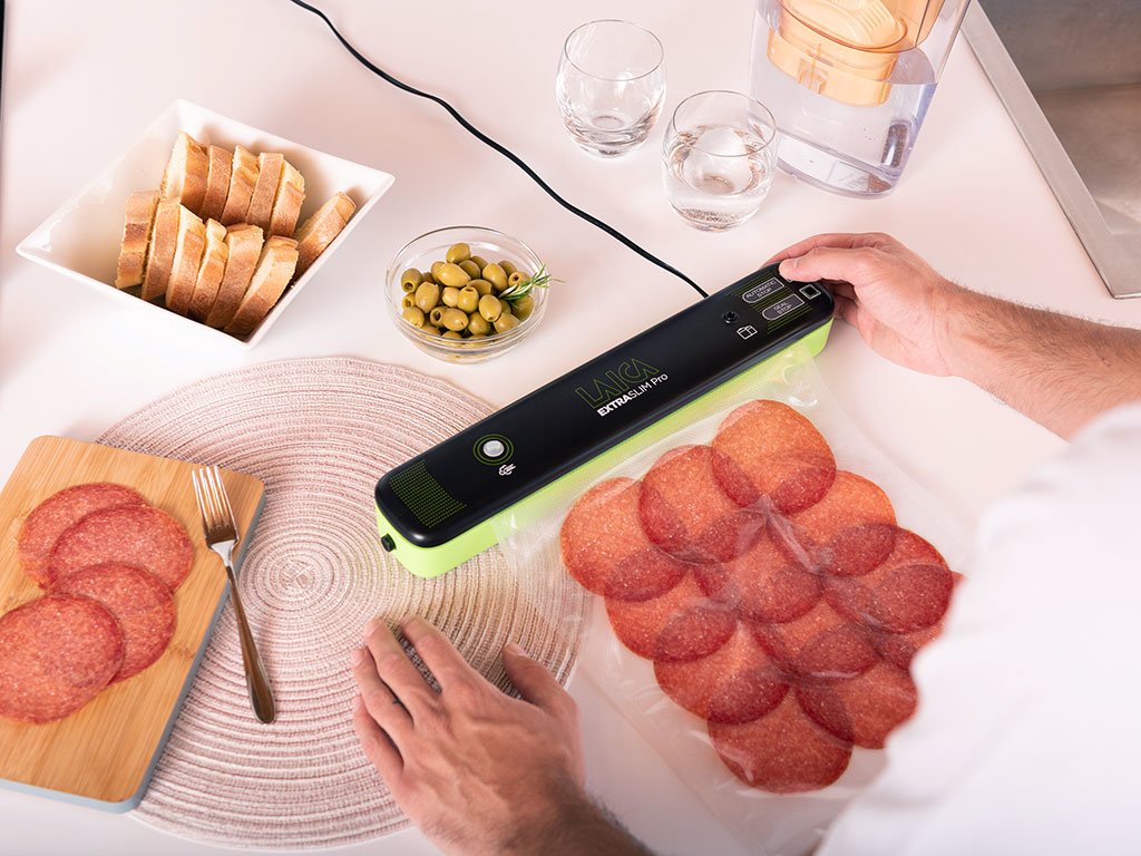 EAN 8013240890449 - Laica VT3104 sellador al vacío 600 mbar Negro, Verde imagen 7