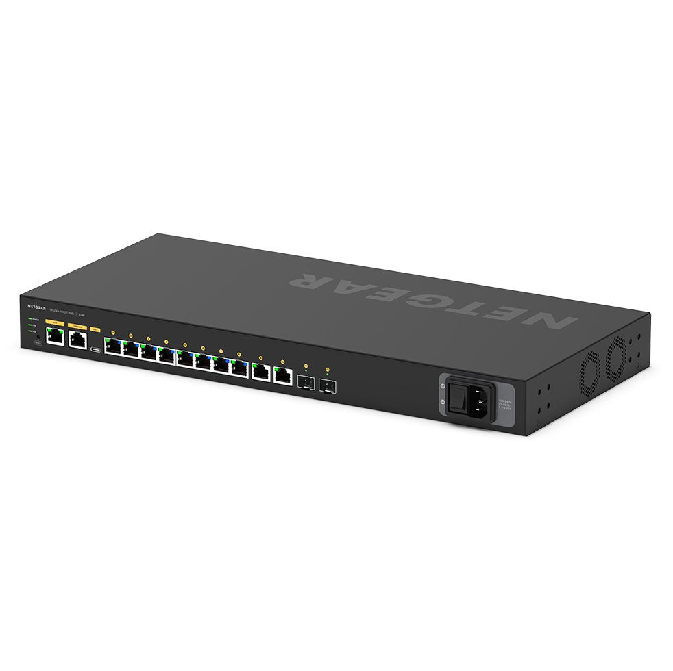 EAN 606449149548 - NETGEAR M4250-10G2F Gestionado L2/L3 Gigabit Ethernet (10/100/1000) Energía sobre Ethernet (PoE) 1U Negro imagen 2