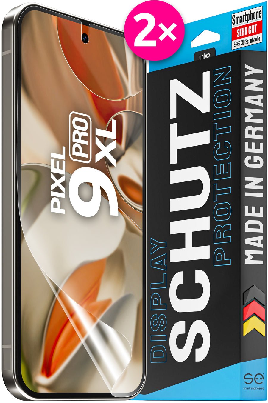 Se 3d Protector De Pantalla Google Pixel 9 Pro Xl (Vpe 2)