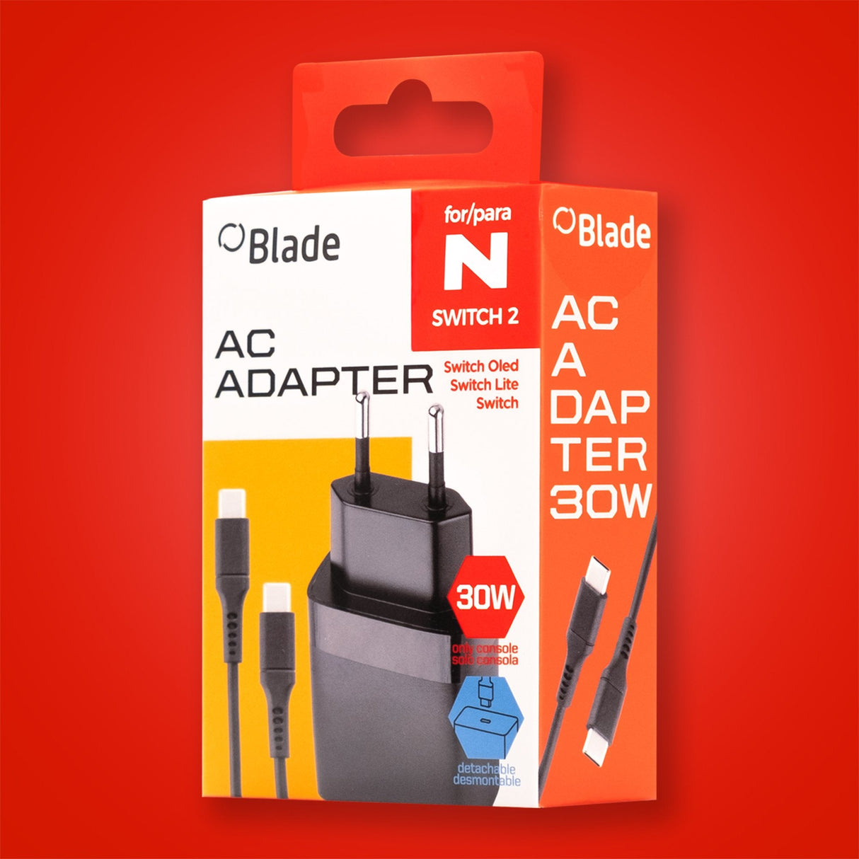 Adaptador Corriente Fr-Tec Nintendo Switch 2