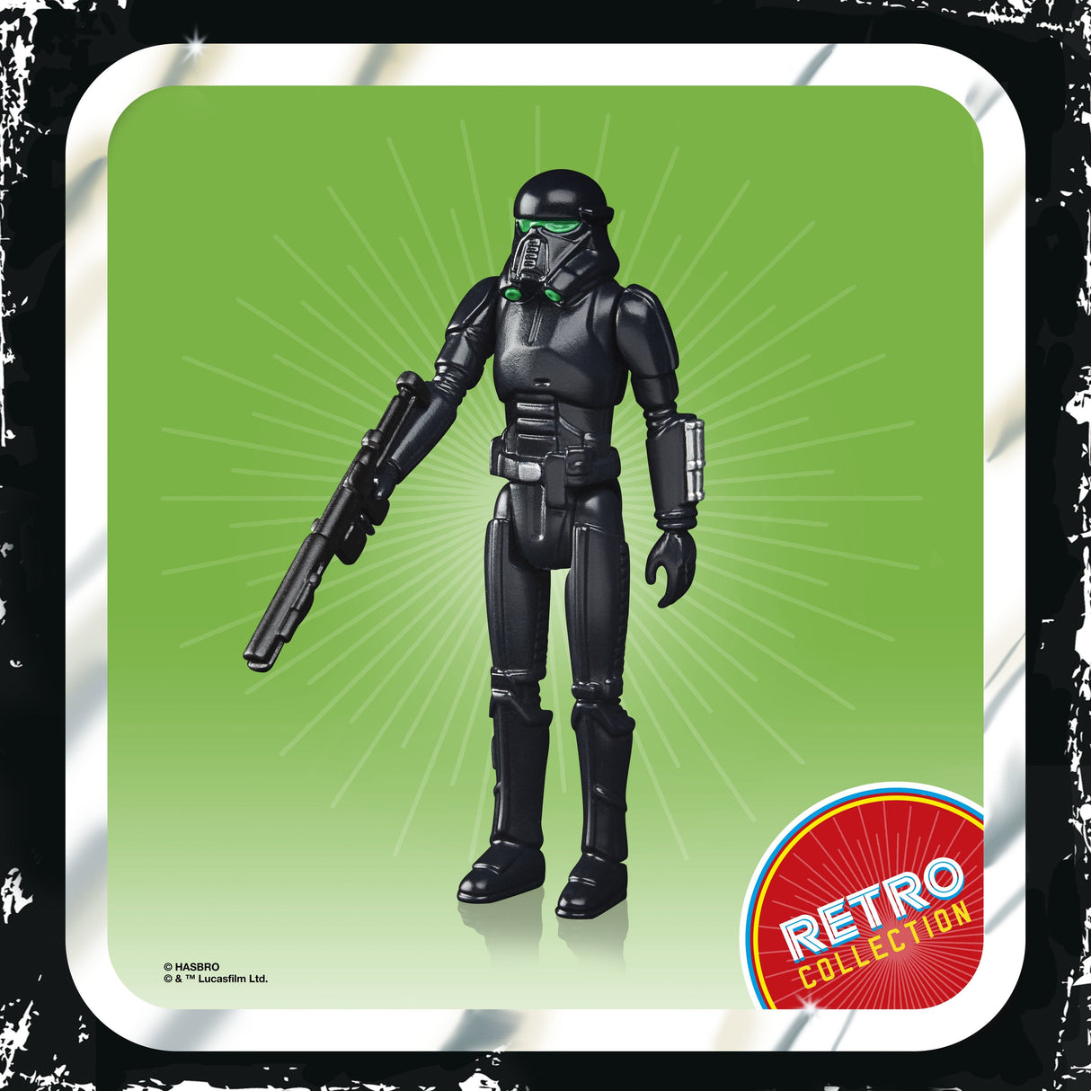 Figura Imperial Death Trooper Retro Collection The Mandalorian Star Wars 9,5cm