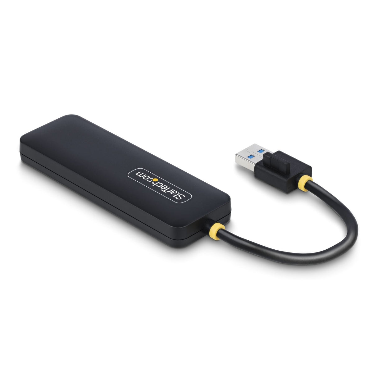 EAN 0065030912143 - StarTech.com H5A4A-USB-HUB hub de interfaz USB 3.2 Gen 1 (3.1 Gen 1) Type-A 5000 Mbit/s Negro imagen 2
