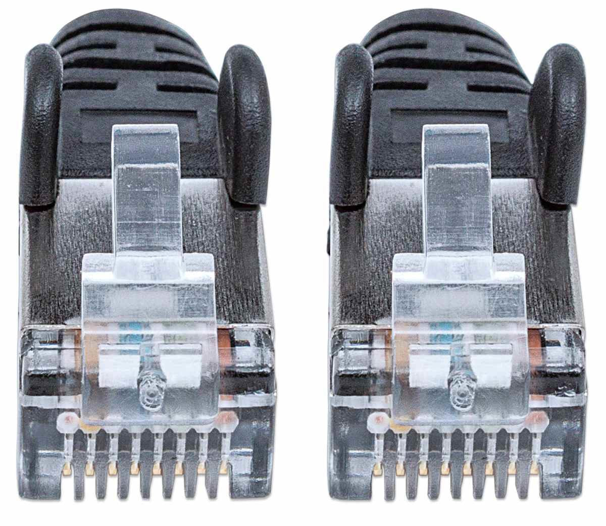 EAN 0766623335645 - Intellinet 335645 cable de red Negro 2 m Cat5e SF/UTP (S-FTP) imagen 3