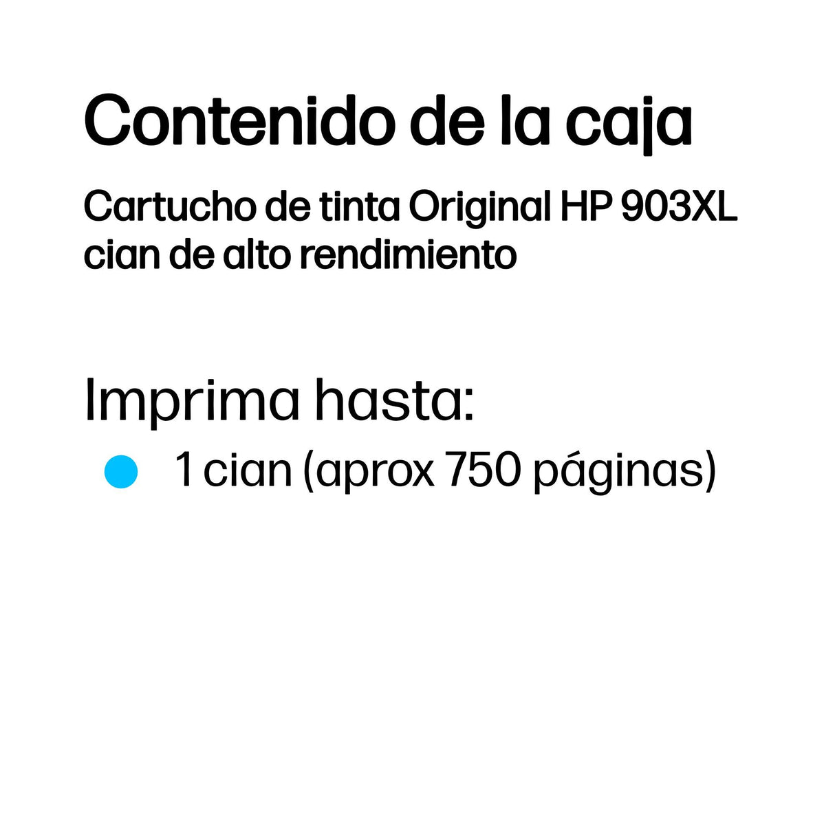 EAN 0199764694324 - HP 903XL High Yield Cyan Original Ink Cartridge cartucho de tinta 1 pieza(s) imagen 3