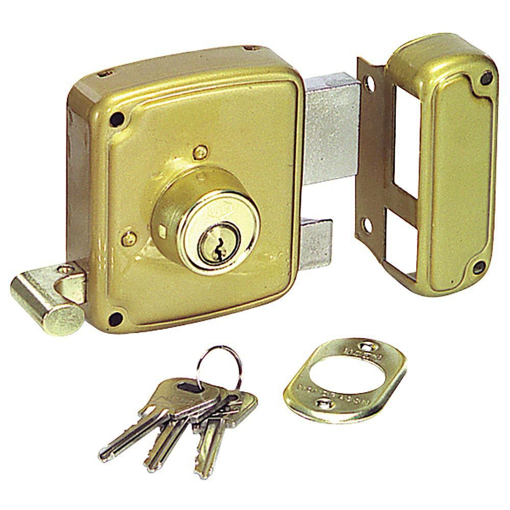 Cerradura De Sobreponer De 1 Punto. Izquierda 4125hb100i Ucem