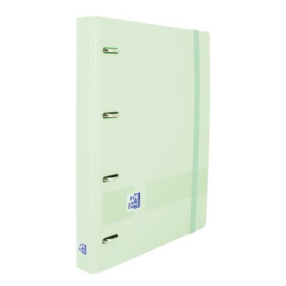Oxford Carpeta Anillas Ebinder 4x25mm Live&Go Polyfoam C/Recambio A5+ Dots Pastel