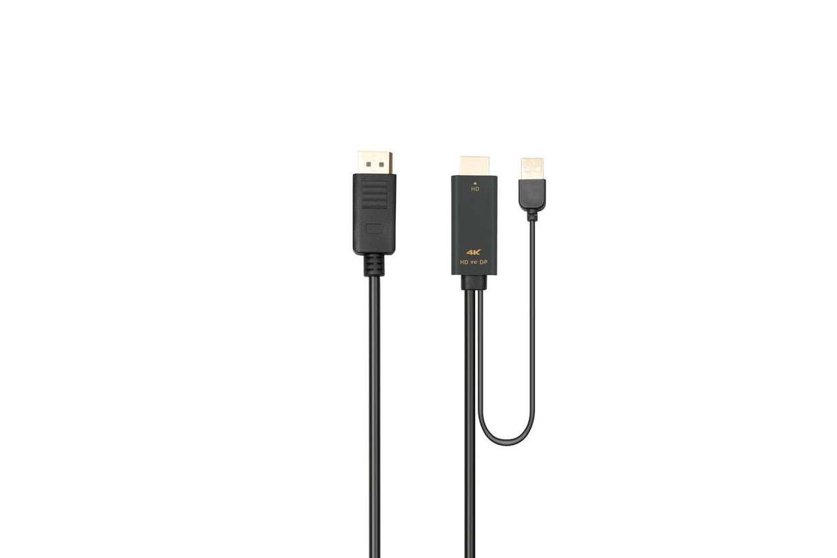 EAN 5706998967756 - Microconnect HDMI-DP-CON3 adaptador de cable de vídeo 3 m HDMI tipo A (Estándar) DisplayPort Negro imagen 2