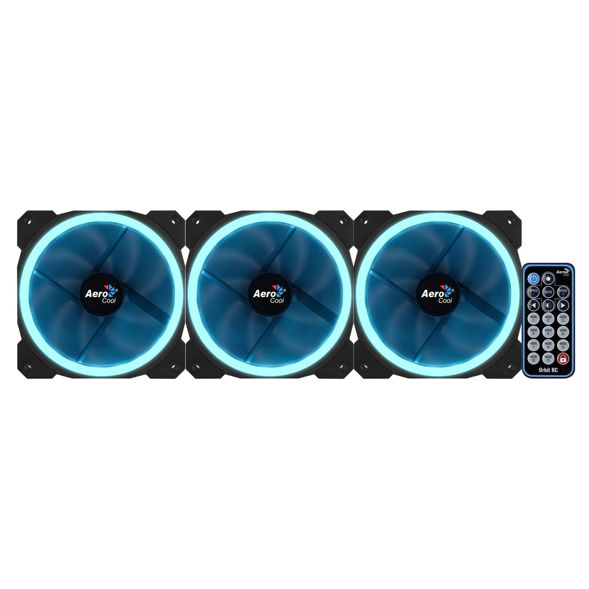 Aerocool Advanced Technologies Aerocool Orbit Rc - Ventilador De Carcasa - 120 Mm